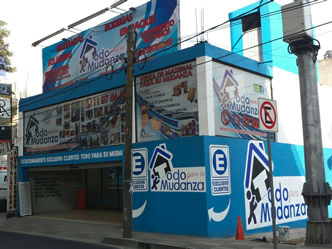 Fachada de la oficina principal de Todo para su Mudanza en Mixcoac